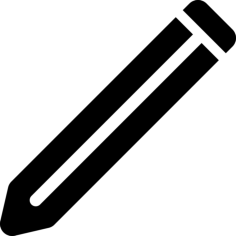 Pencil Write Interface Symbol Sketch Style Svg Vector, Free Vectors File